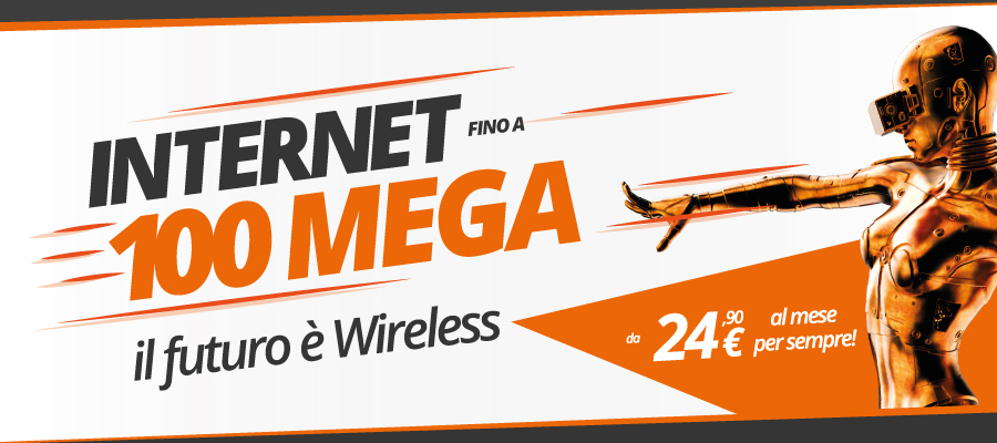 Internet fino a 100 mega